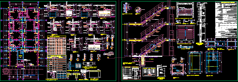 Plano de cimentacion