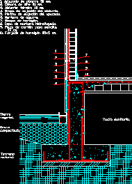 Arranque de fachada trasventilada