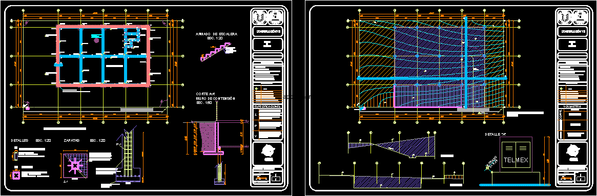 Trazo y cimentacion