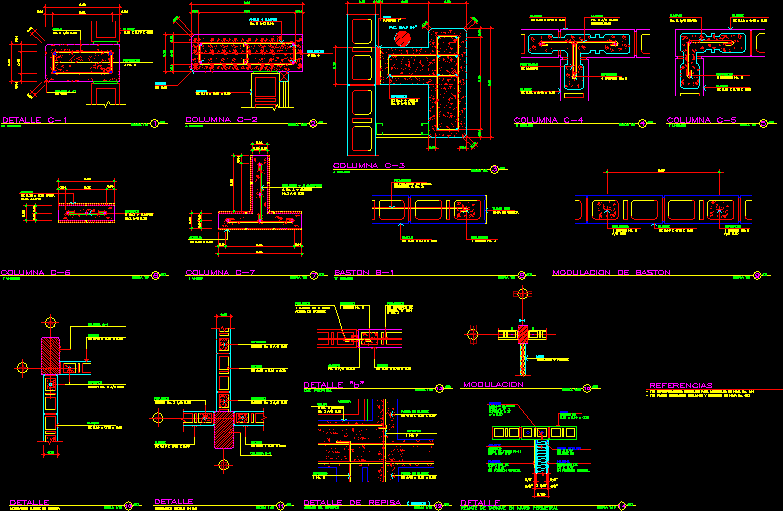 Detalles constructivos varios