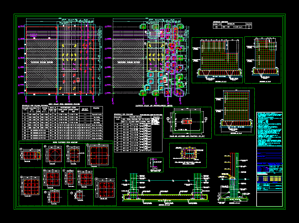 Fundaciones de una fabrica