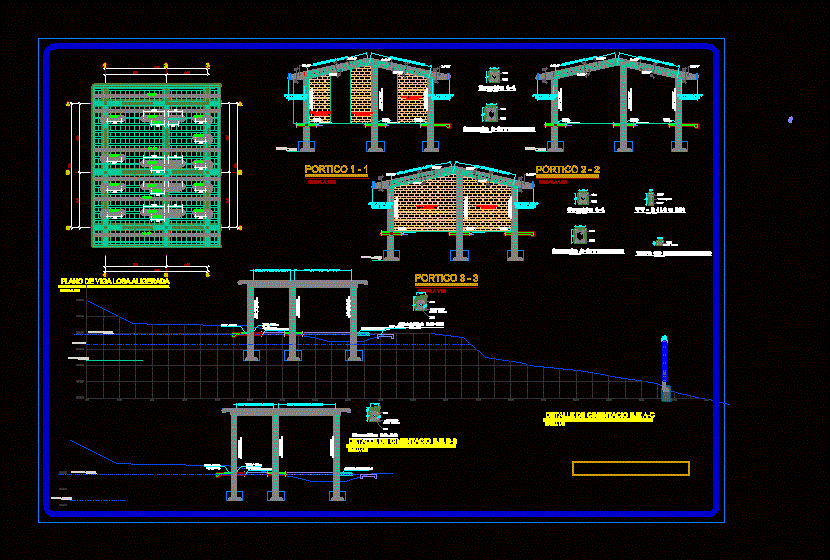 Plano de cimentaciones