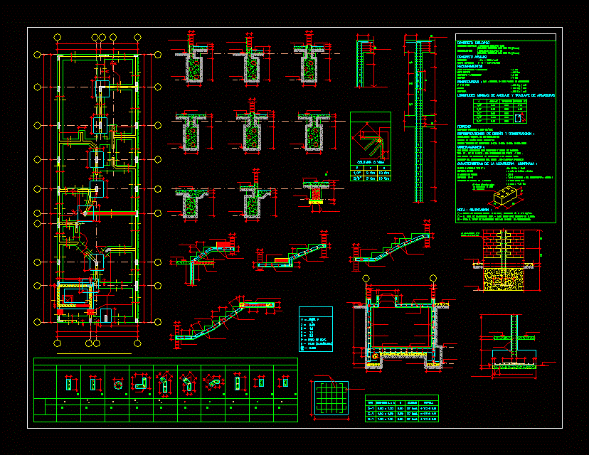 Plano de cimentacion proyecto