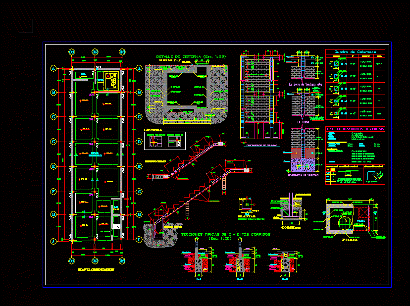 Cimentacion de vivienda comercial