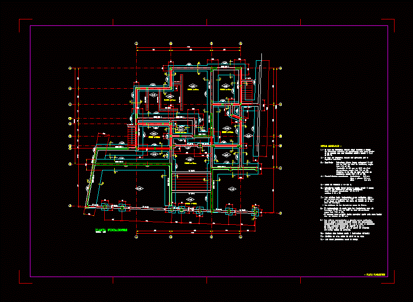 Plano fundacion