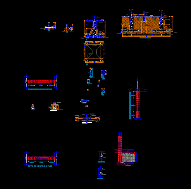 Detalles de cimentaciones - zapatas