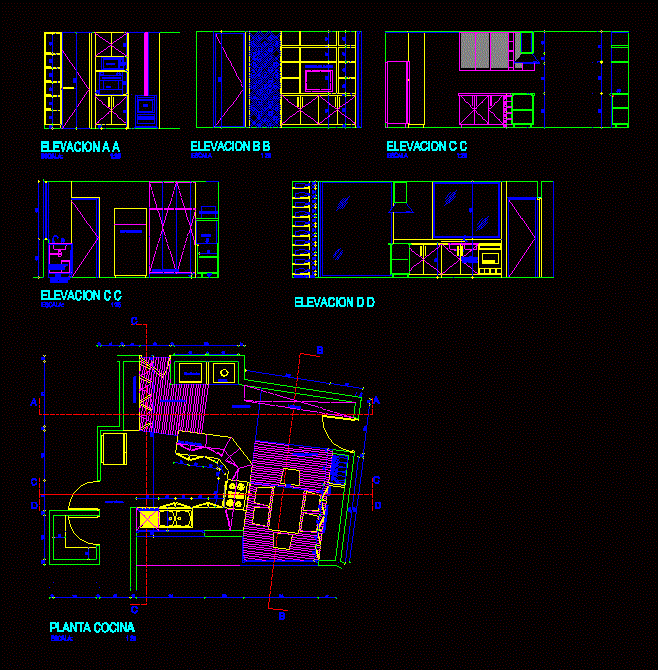 Elevacion cocina