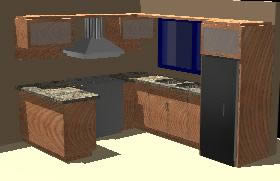 kitchen in 3d