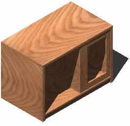 Möbel für Minibar und Feuerlöscher in 3D