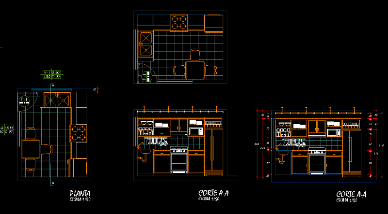 Cocina de vivienda