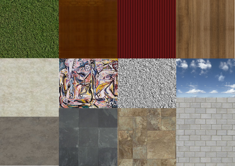 various textures