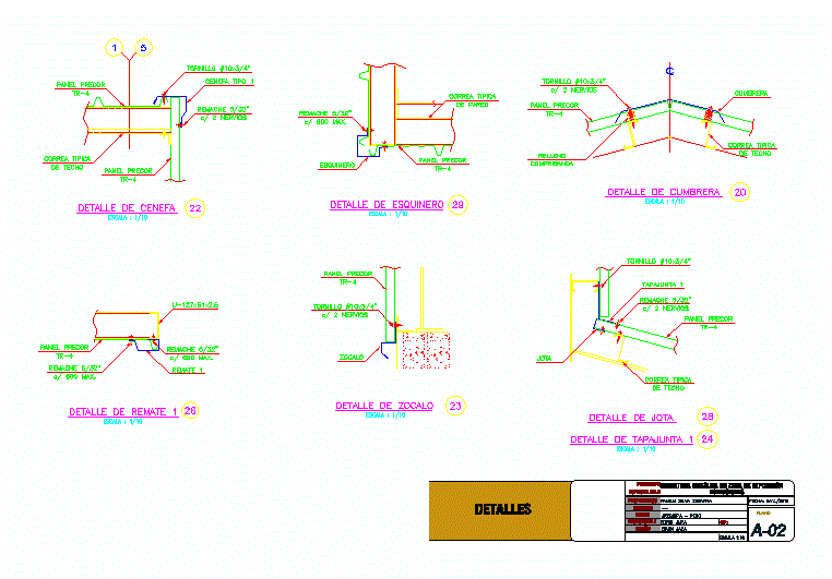 Detalles correas de tijeral