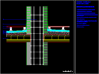 Cubierta plana transitable - shunt