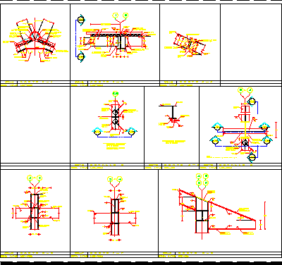 Estructura metalica detalles techumbre