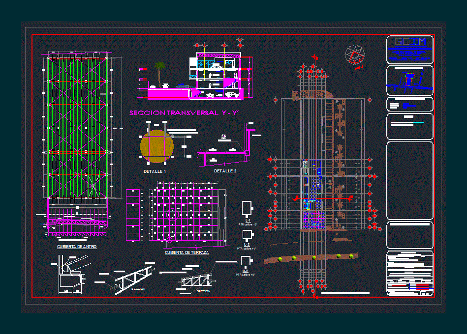 Estructura de cubierta