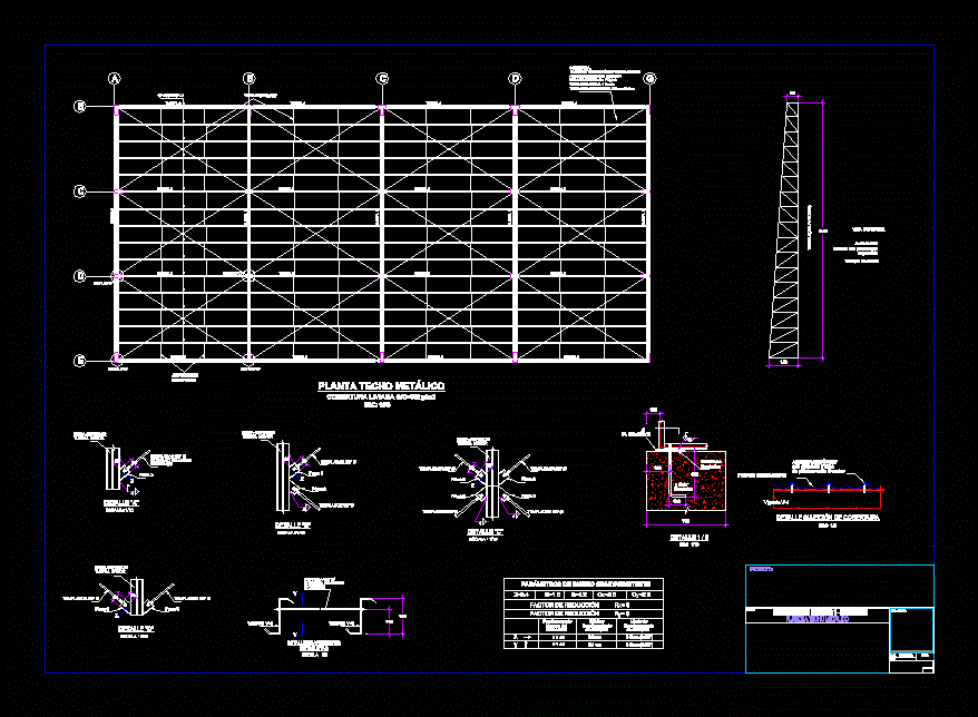 Techo metalico