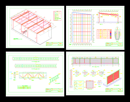 Proyecto techo estructural para centro educativo