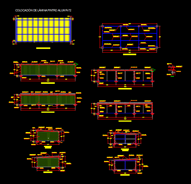 Estructura a base de perfiles