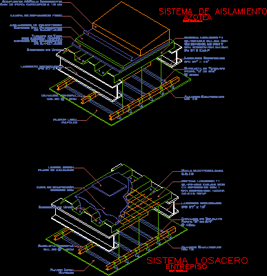 Sistema de aislamiento y de entrepiso