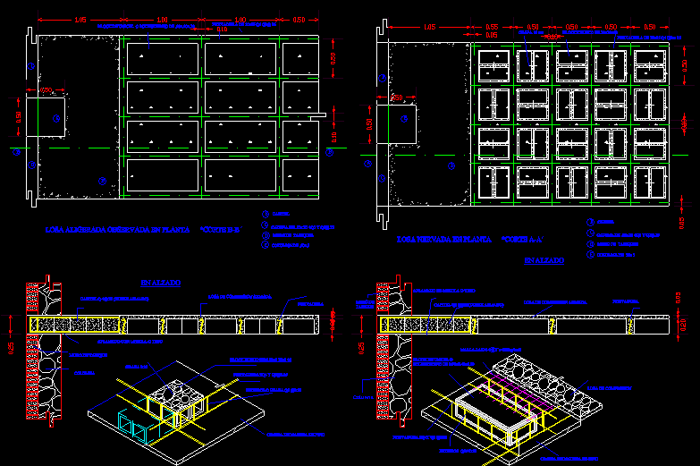 Losas aligerada - detalles