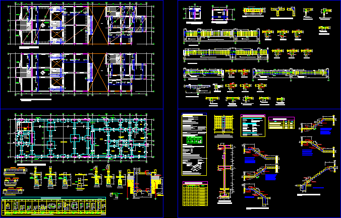 Plano estructuras multifamiliar