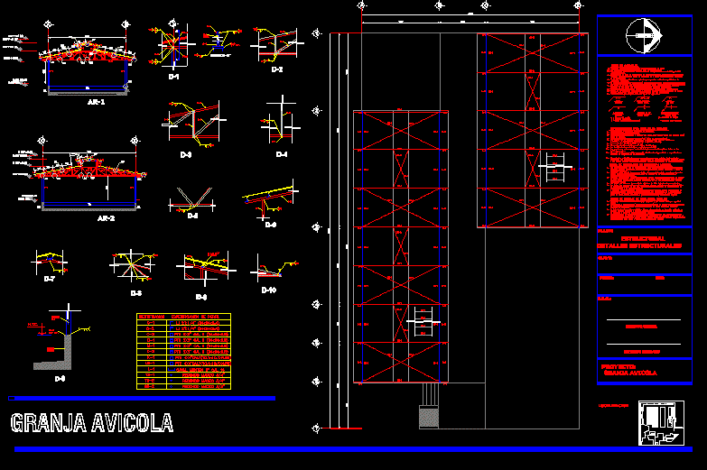 Proyecto de armaduras de acero