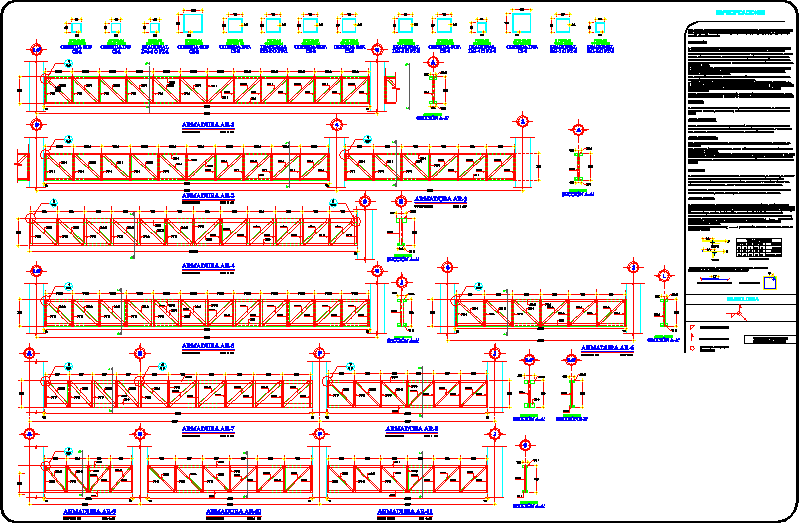 Planos estructurales y cimentacion