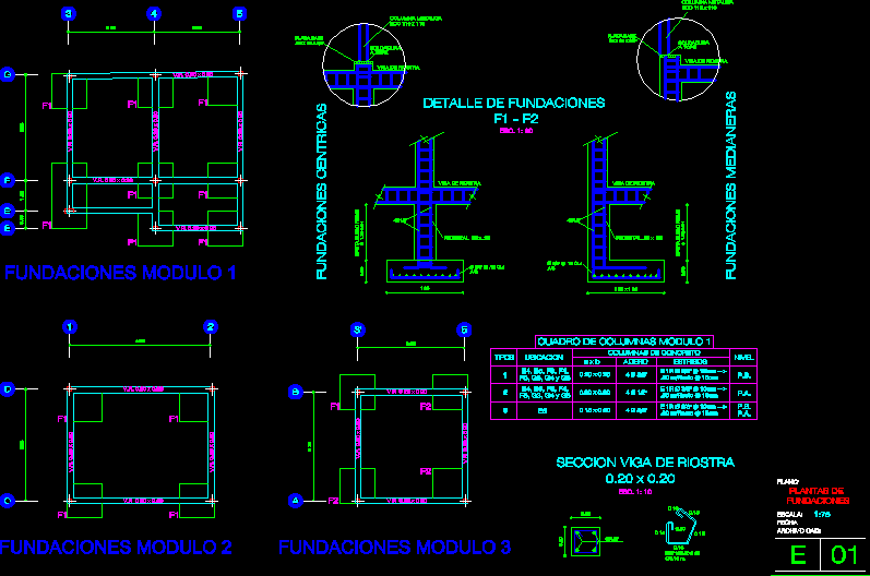 Estructuras casa g