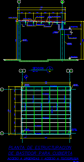 Estructura para cubierta