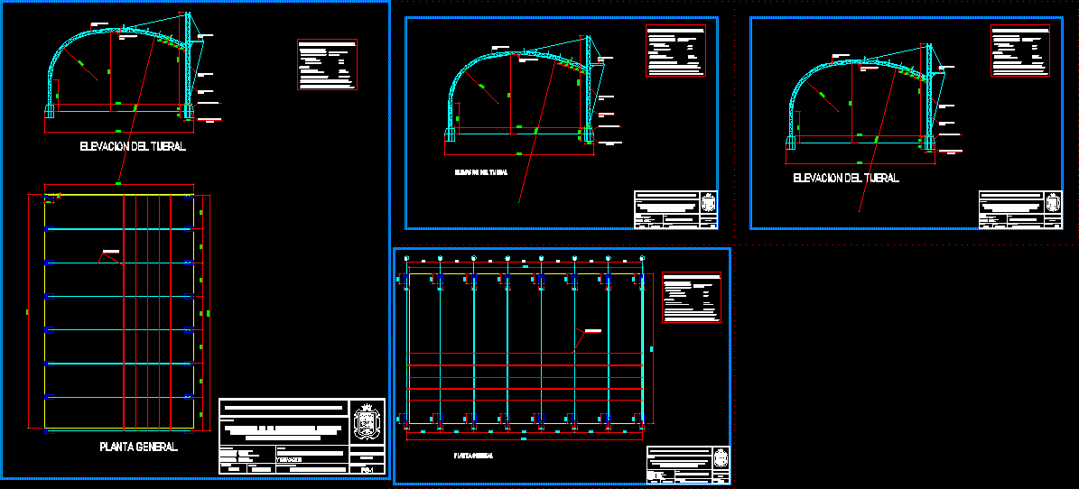 Estructura metalica con cobertura