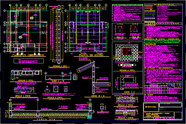 Plano estructural