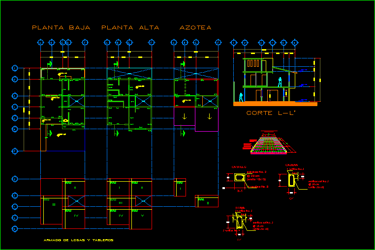 Casa habitacion estructural