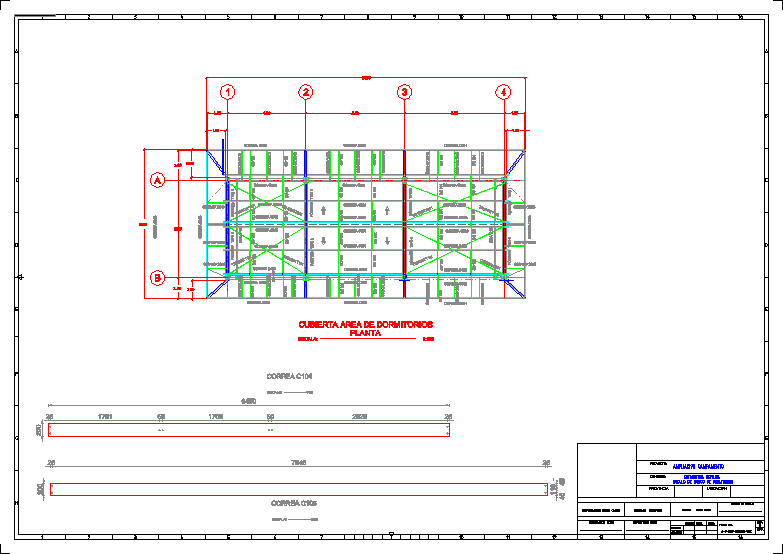 Cubierta techo campamento