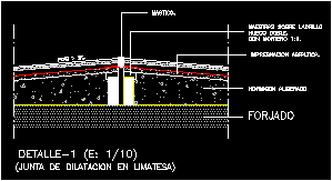 Junta de dilatacion en limatesa