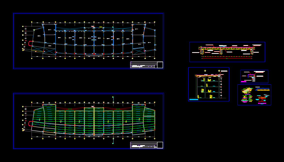 Plano estructural y de tijerales