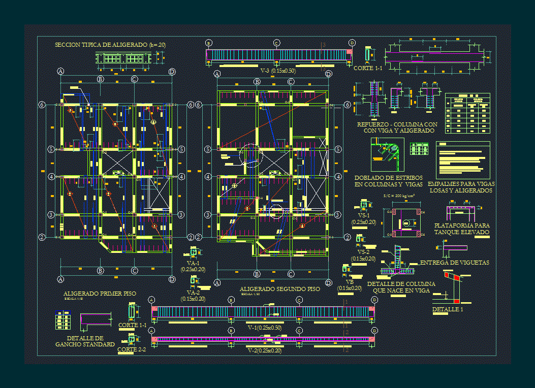 Plano de aligerados