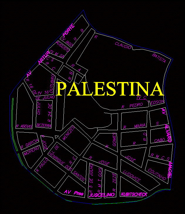 Aracaju - quartier palestinien