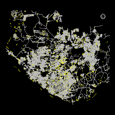 Manaus-Karte