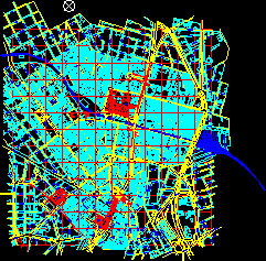 Karte der zentralen Zone von Sao Paulo