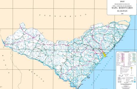 Alagoas road map