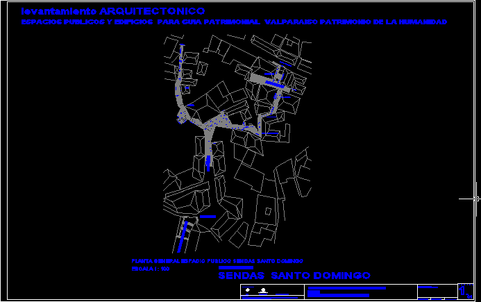 Wege Cerro Santo Domingo – Valparaiso – Chile