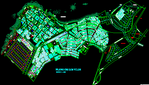 Mapa urbano los vilos (chile)