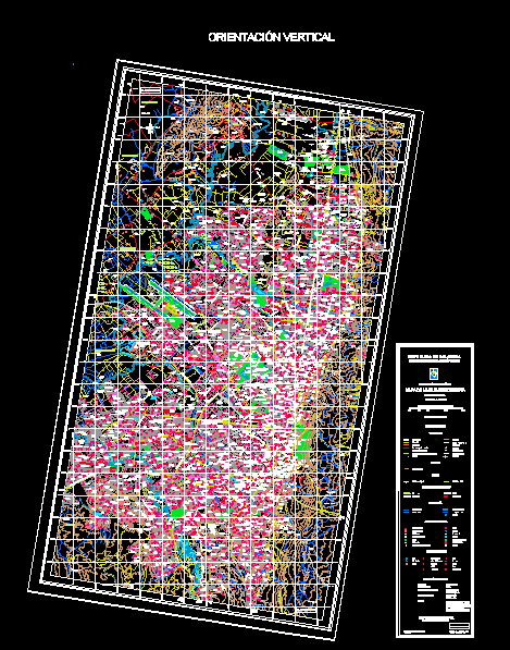 Mappa di Bogotà Colombia