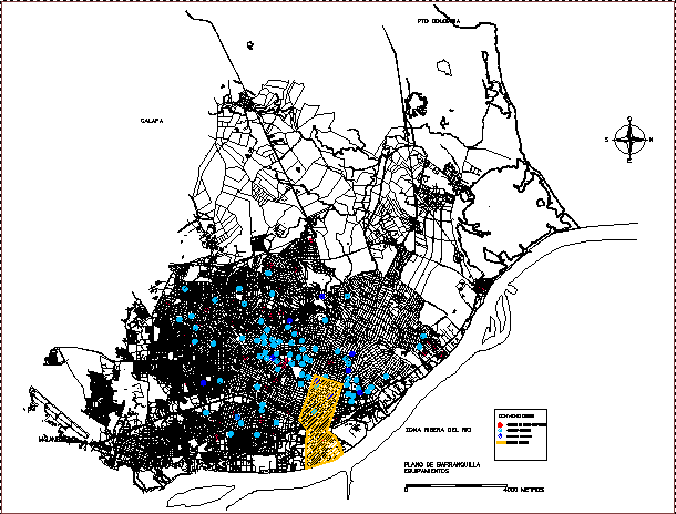 Piano delle attrezzature di Barranquilla