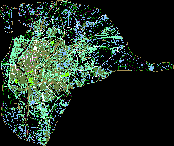 Mapa de Sevilha