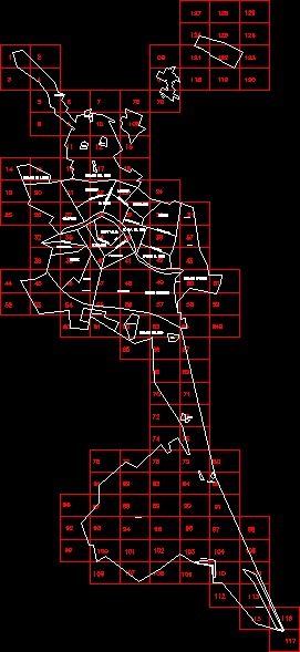 Indice della mappa di Valencia pgou