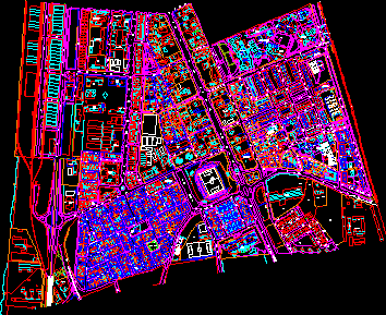 Karte von Sevilla Süd – Spanien