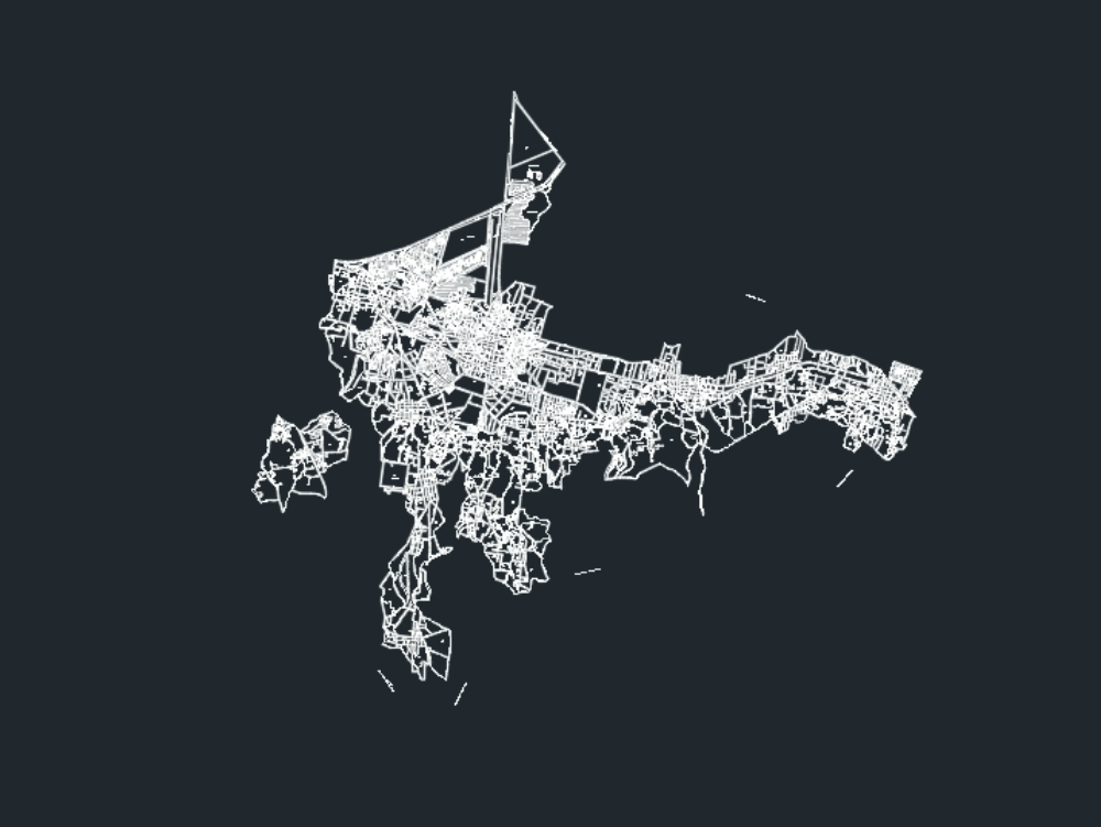 Mapa Esquematico Urbano
