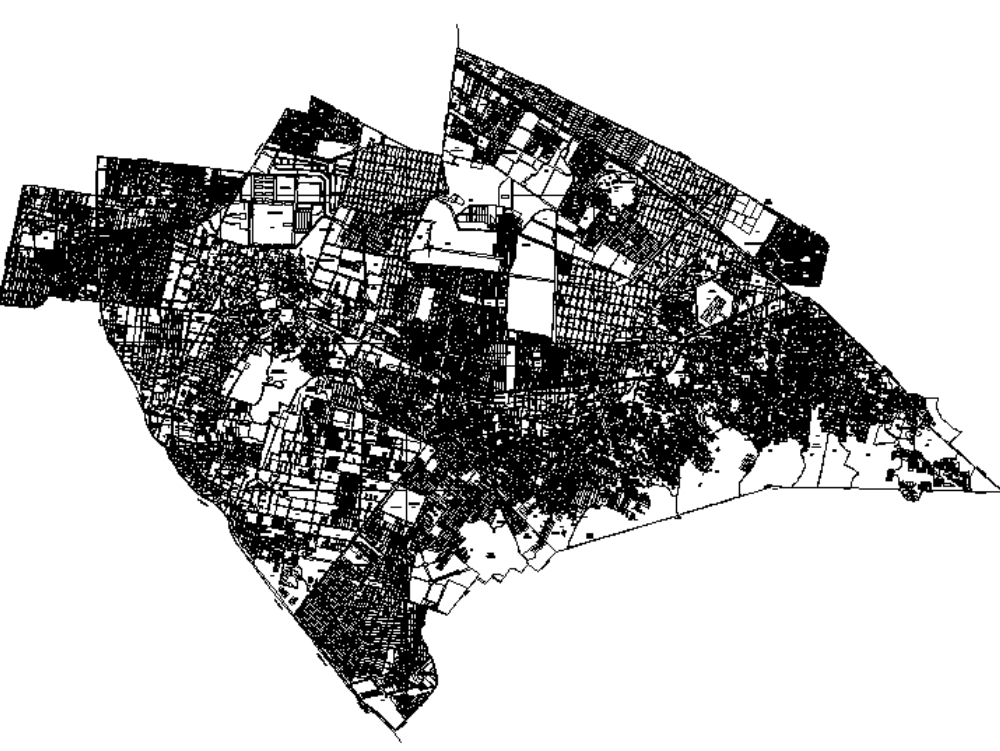 Plano Urbano Detallado de Iztapalapa