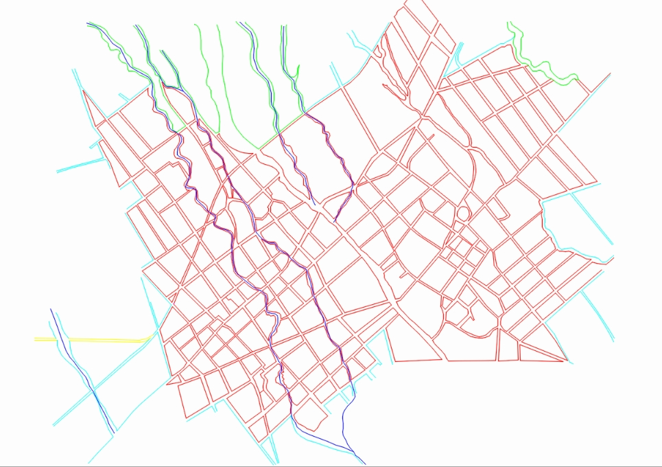 Mapa Urbanistico Vibrante